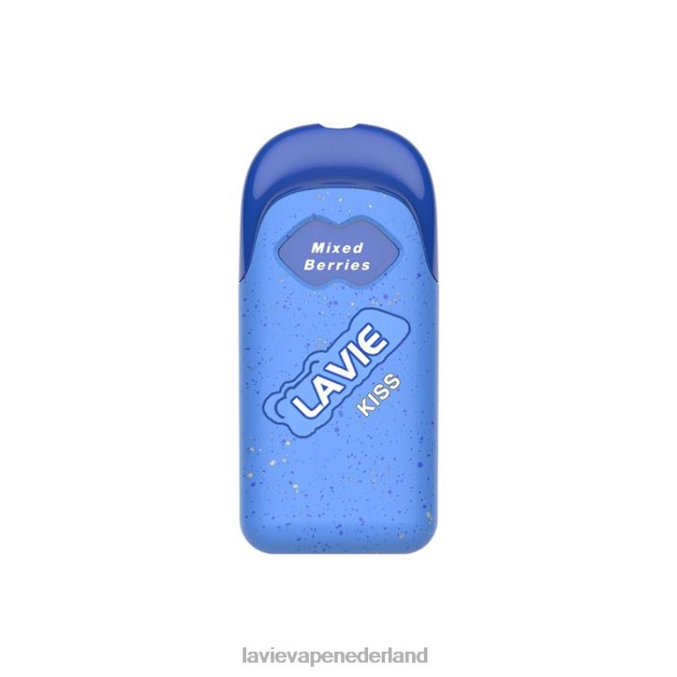 gemengde bessen LAVIE KISS 8000 trekjes Z8D00111 | Lavie Vape Kopen